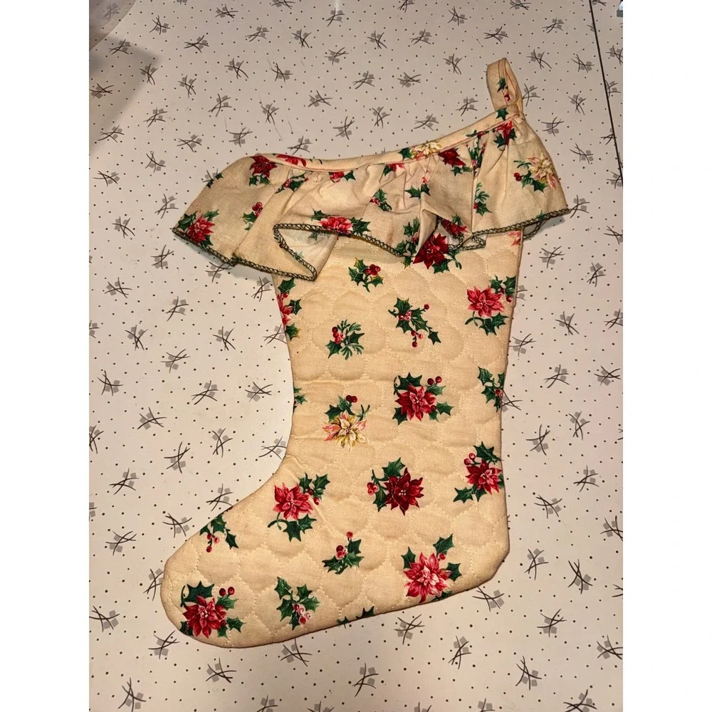 Handmade 1980s quilted